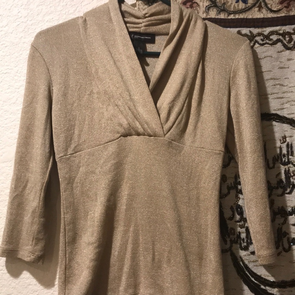 A beautiful shimmering gold shirt